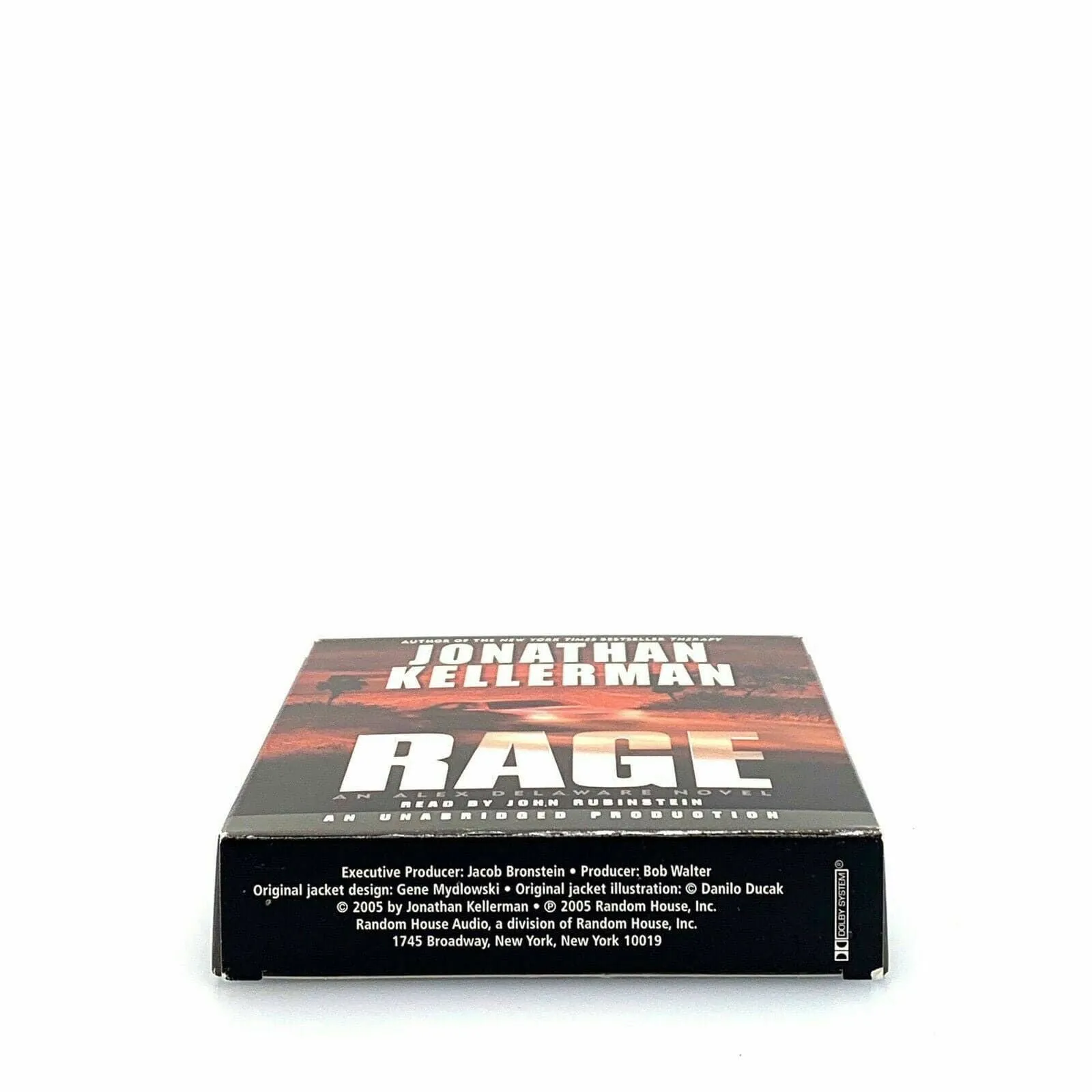 Alex Delaware Ser.: Rage by Jonathan Kellerman (2005, Compact Disc,...