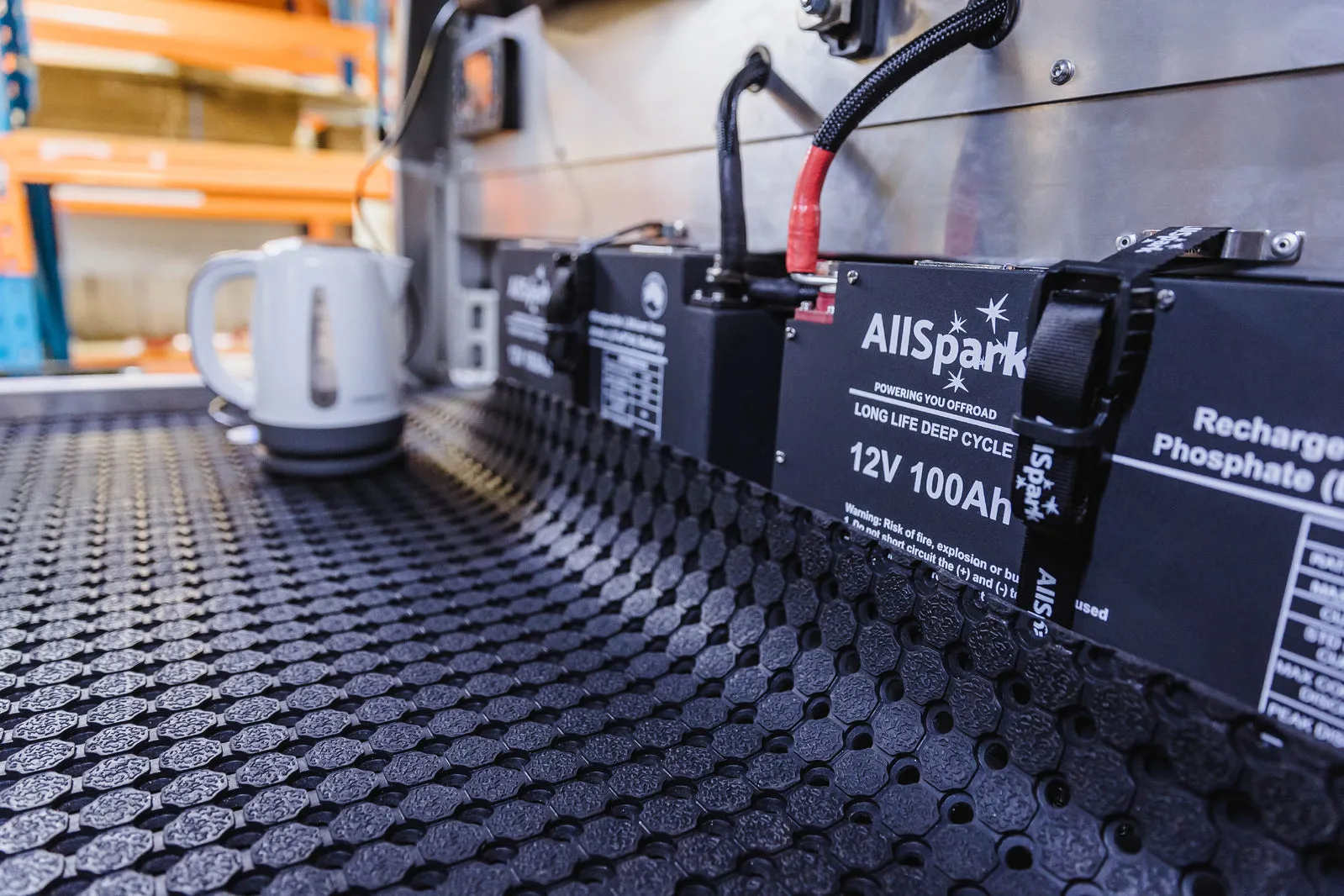 AllSpark Slimline 12V 100ah High Performance LiFePO4 Lithium Battery