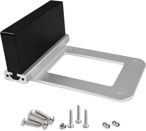 Aluminium Transom Trolling Motor Mount Bracket, Universal Electric Trolling Motor Mount for Kayaks with a Flat Stern, Transom Motor Mount Use for Electric Trolling Motors Only.