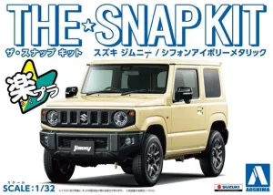 Aoshima 1/32 Suzuki Jimny (Chiffon Ivory Metallic)