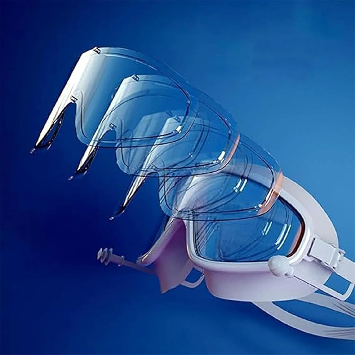 Cosmic Goggles, Favorabler Goggles with Earplugs, Hd Children's Large Frame Waterproof and Anti-Fog Swimming Goggles