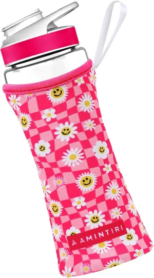 Cute Sleeve Compatible with 22oz 32oz Cirkul Plastic & Stainless Steel, Neoprene Insulator Sleeve for Cirkul, Sleeve for Cirkul with Convenient Handle Strap