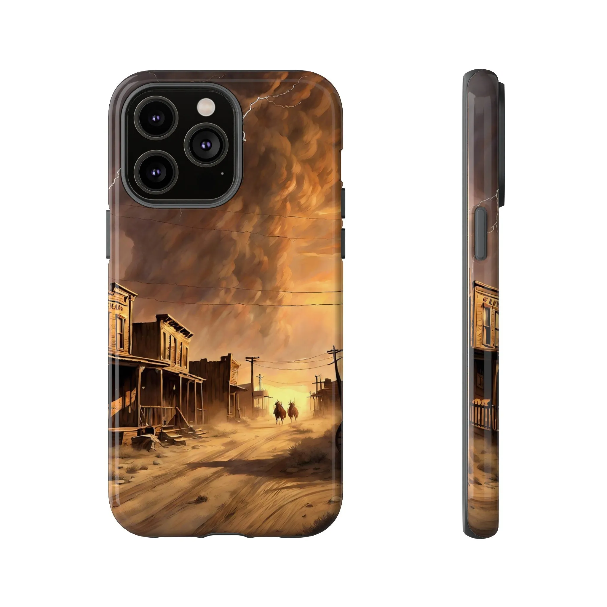 Dusty Western Town Phone Case