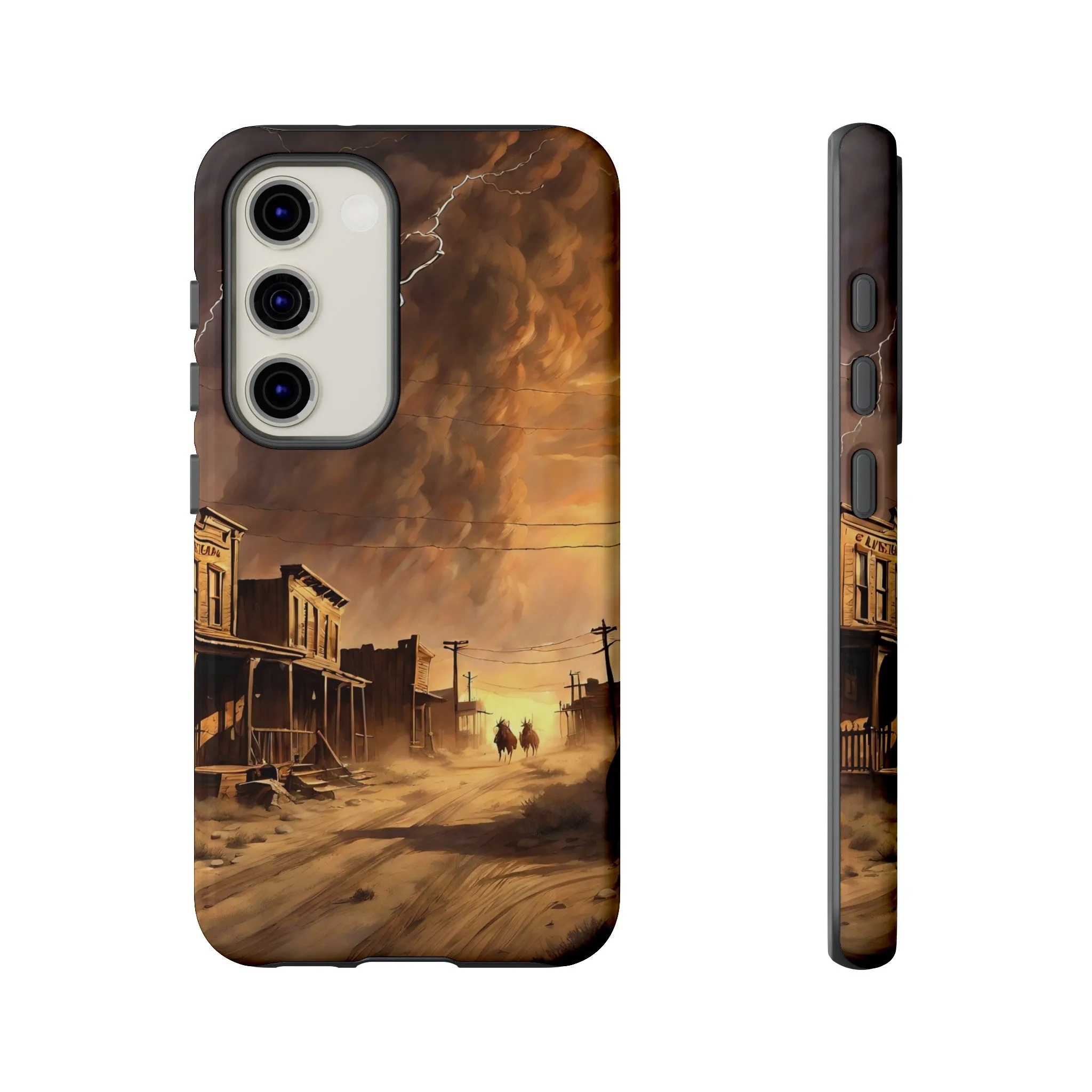 Dusty Western Town Phone Case