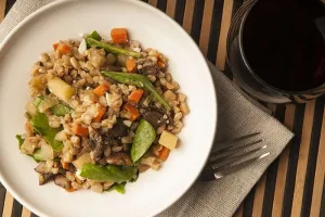 Fall Farro Risotto