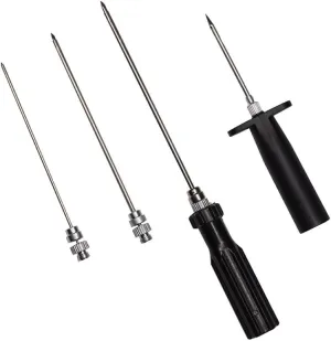 Fish Venting Tool Three Sizes of Stainless Steel Needle with Plastic Storage Bin Fish Will Not Clog The Needle