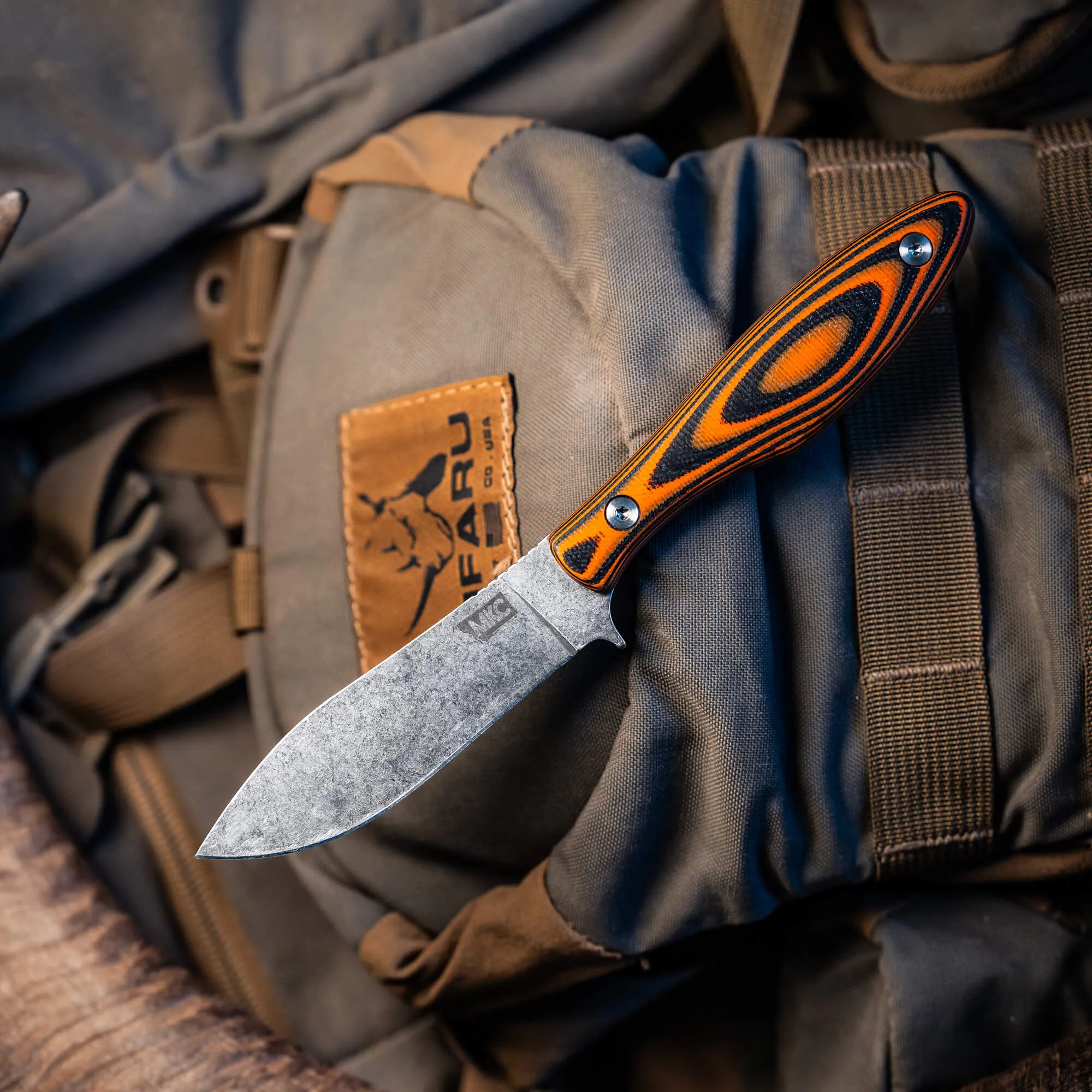 JACKSTONE  - ORANGE AND BLACK