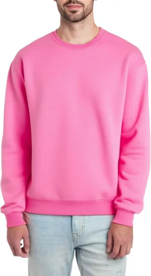 Men's Soft Crewneck Sweatshirt Breathable Crew Neck Pullover Outdoor Athletic Long Sleeve Sweatshirts