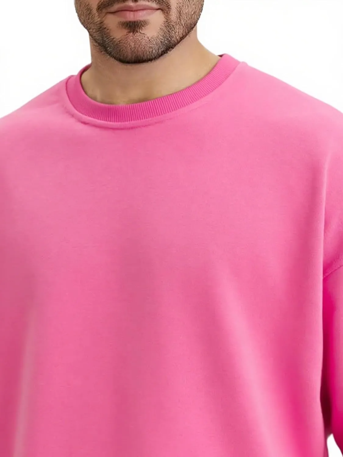 Men's Soft Crewneck Sweatshirt Breathable Crew Neck Pullover Outdoor Athletic Long Sleeve Sweatshirts