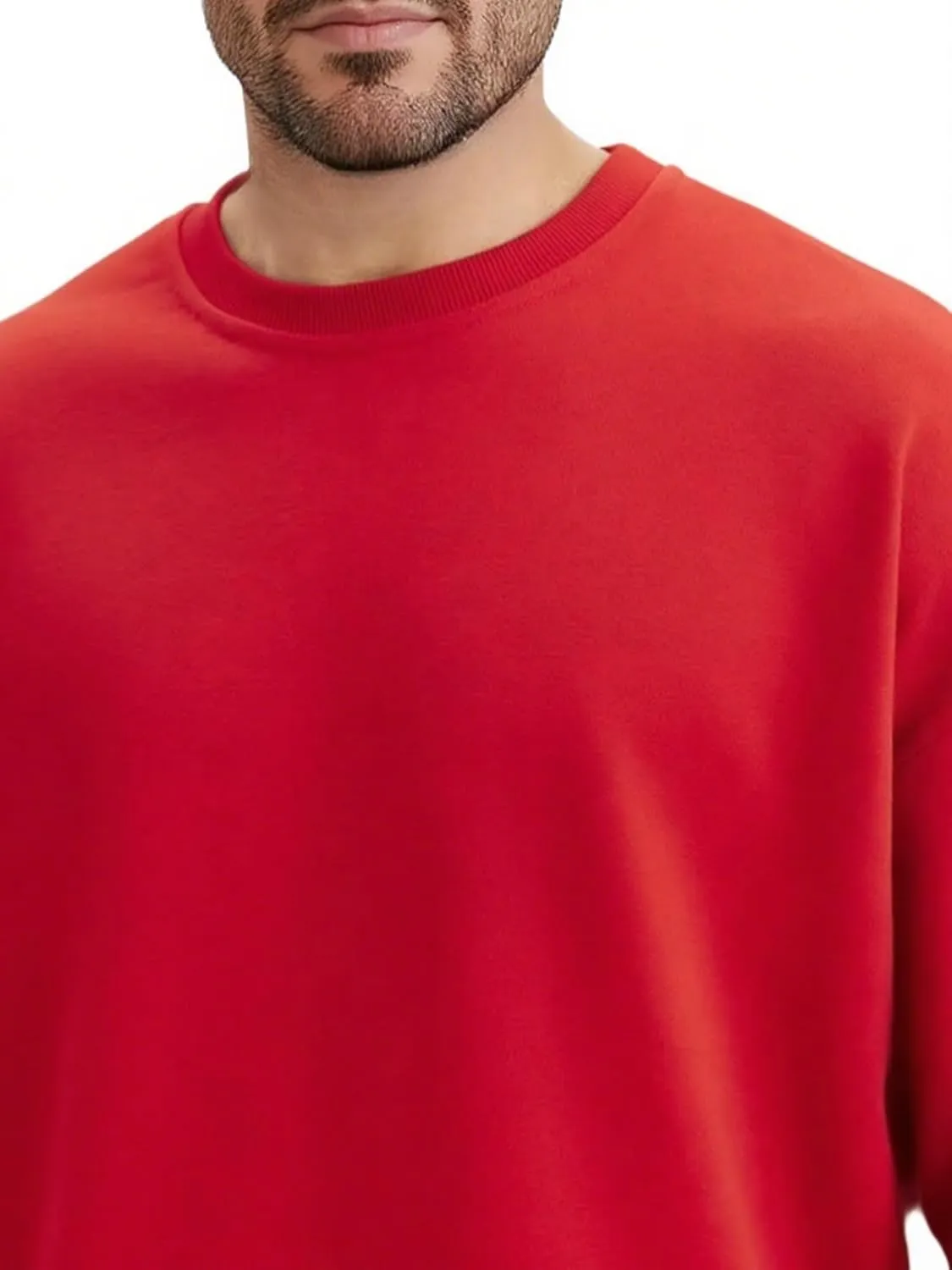 Men's Soft Crewneck Sweatshirt Breathable Crew Neck Pullover Outdoor Athletic Long Sleeve Sweatshirts