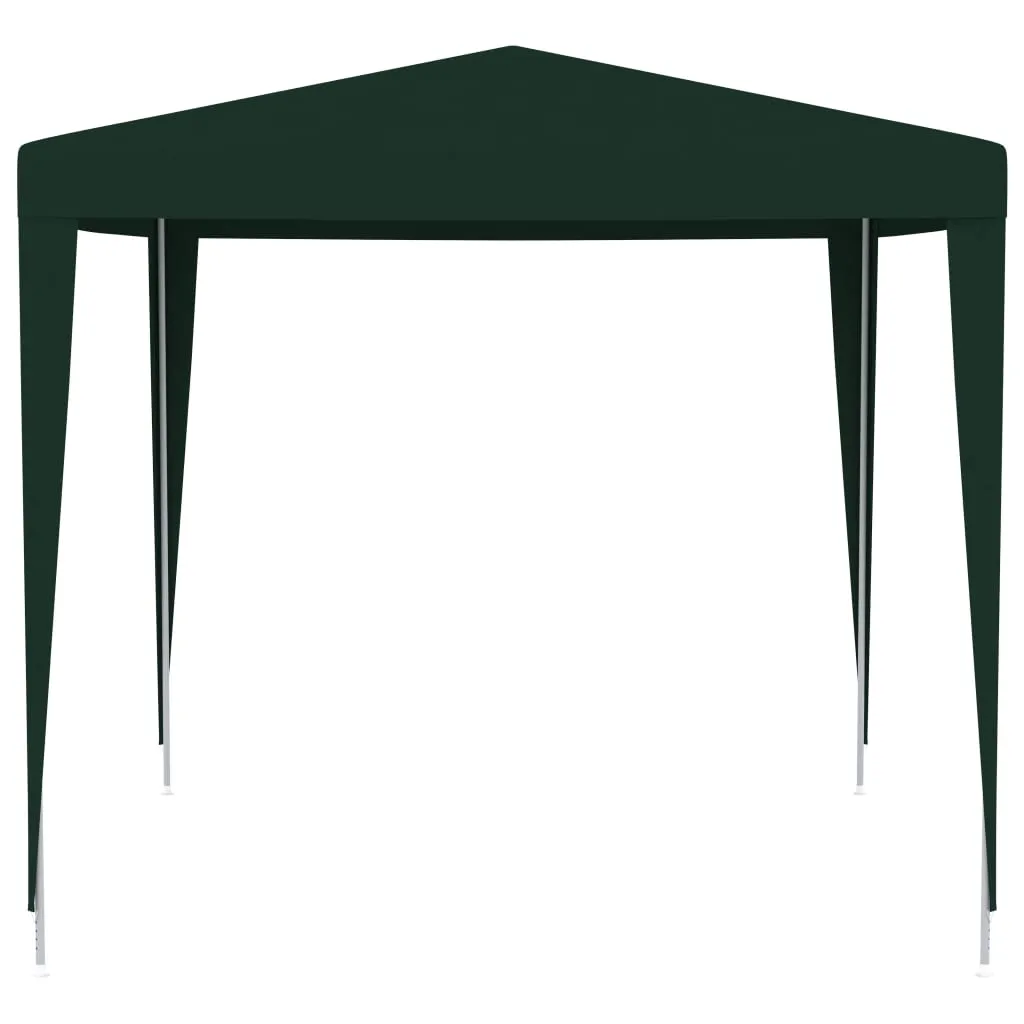 Professional Party Tent 2.5x2.5 m Green 90 g/m²
