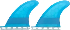 Surf SUP Fin Surfboard 5 Fins Set Surf Tail Rudder Fiberglass Honeycomb Base Kitesurfboard Wakesurf Sup Accessories for Longboard Surfboard Paddleboard (Color : Blue) (Blue)